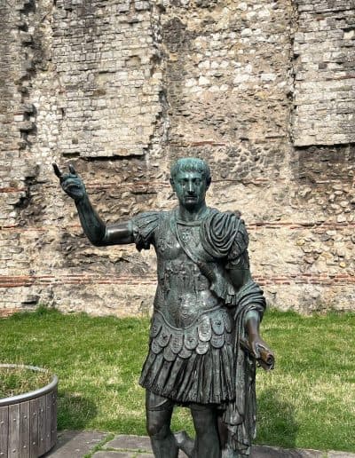 Roman Wall and the Emperor Trajun